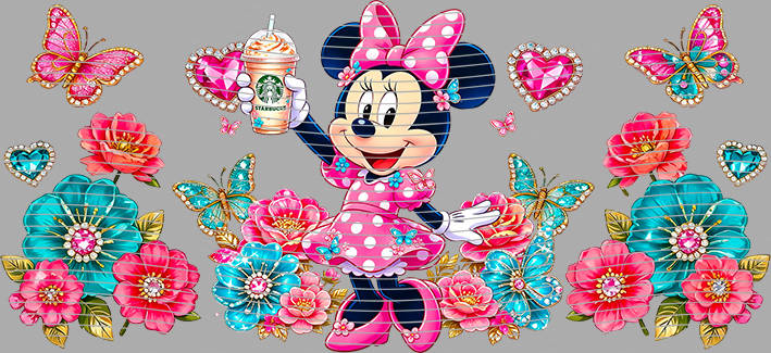 16oz Disney style-D-2983